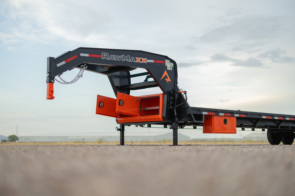 RawMaxx FDX Gooseneck Single Wheel Deckover