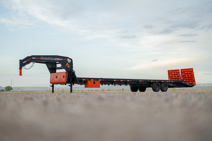 RawMaxx FDX Gooseneck Single Wheel Deckover