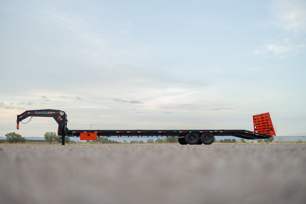 RawMaxx FDX Gooseneck Single Wheel Deckover