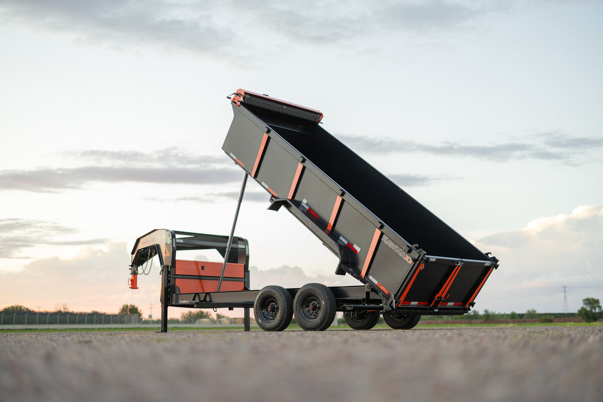 RawMaxx LPXT Gooseneck 83in Telescopic Dump