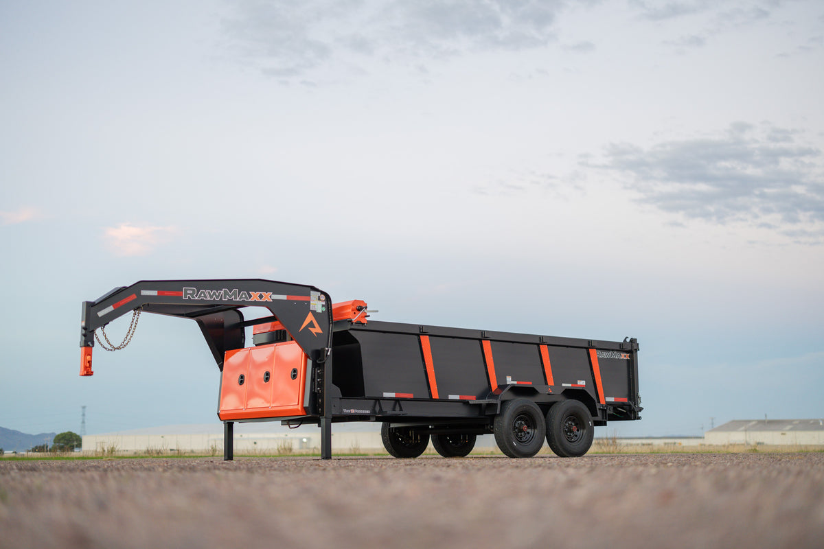 RawMaxx LPXT Gooseneck 83in Telescopic Dump