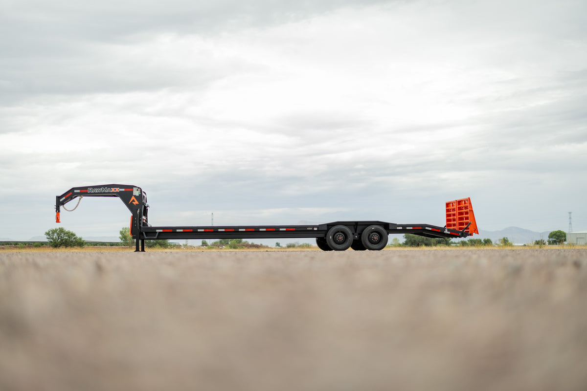 RawMaxx LDX Gooseneck Equipment Trailer