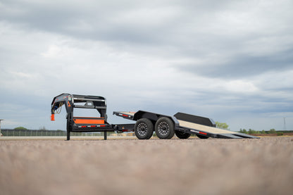 RawMaxx G7X Gooseneck 83in Gravity Tilt Trailer
