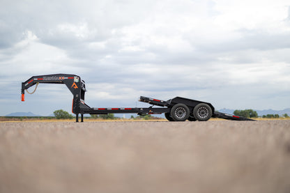 RawMaxx G7X Gooseneck 83in Gravity Tilt Trailer