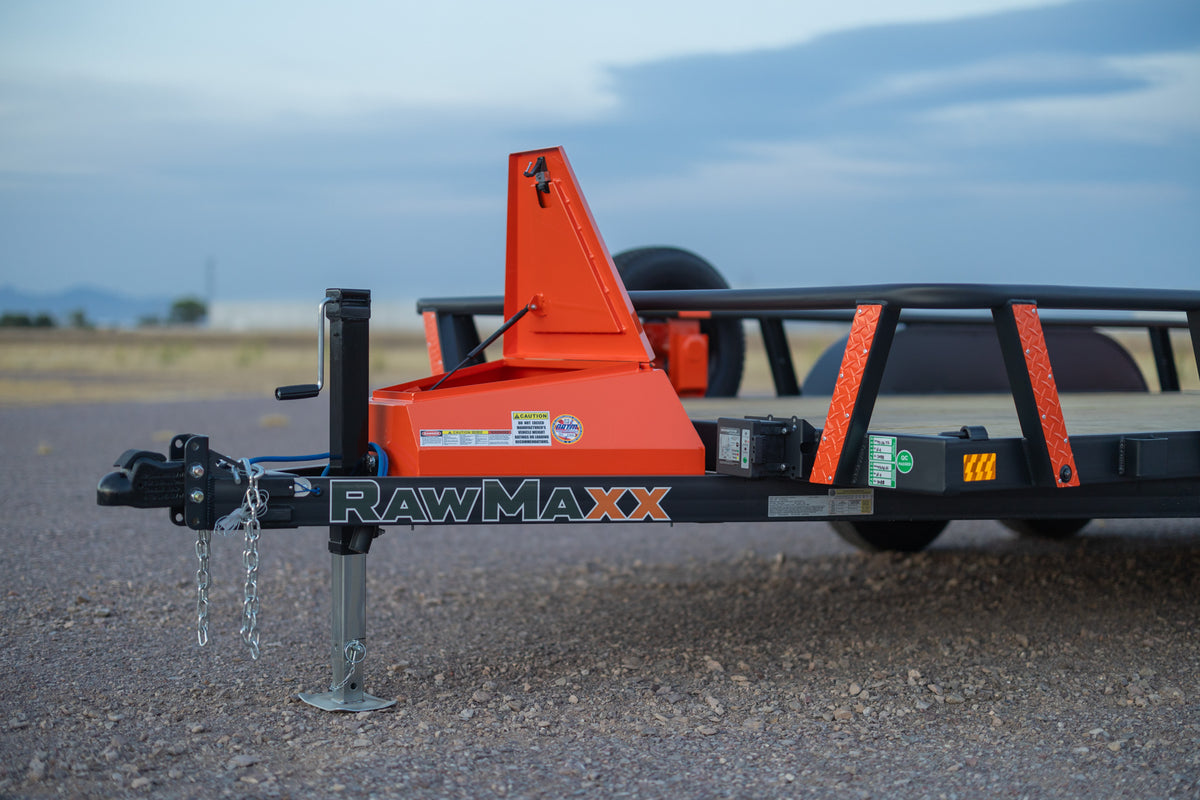 RawMaxx UTX Bumper Pull Utility Trailer