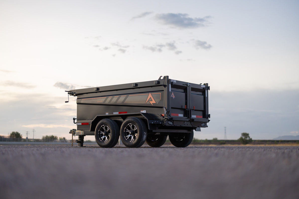 RawMaxx SDX Knight Bumper Pull 60in Small Dump