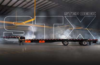 RawMaxx STX Step Deck Trailer