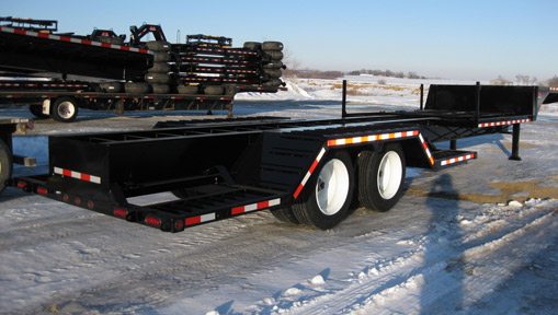 Behnke 60,000 lb. Semi-style Drive-over Sprayer Trailers