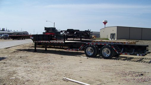 Behnke 60,000 lb. Semi-style Drive-over Sprayer Trailers