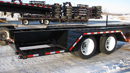 Behnke 60,000 lb. Semi-style Drive-over Sprayer Trailers