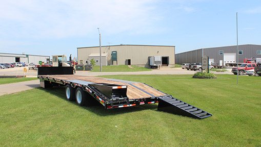 Behnke Semi-Style Ramp Trailers