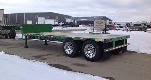 Behnke Semi-style Liquid Tank Transport Trailers