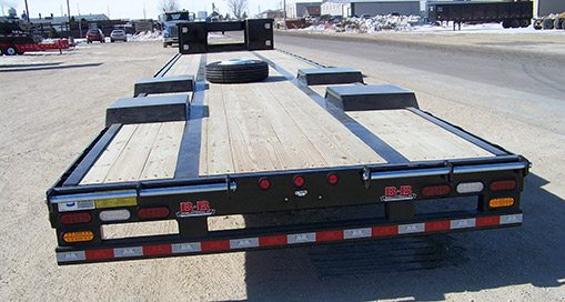 Behnke Super Low-Profile Over the Road Step-Deck Semi