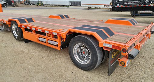 Behnke Super Low-Profile Over the Road Step-Deck Semi