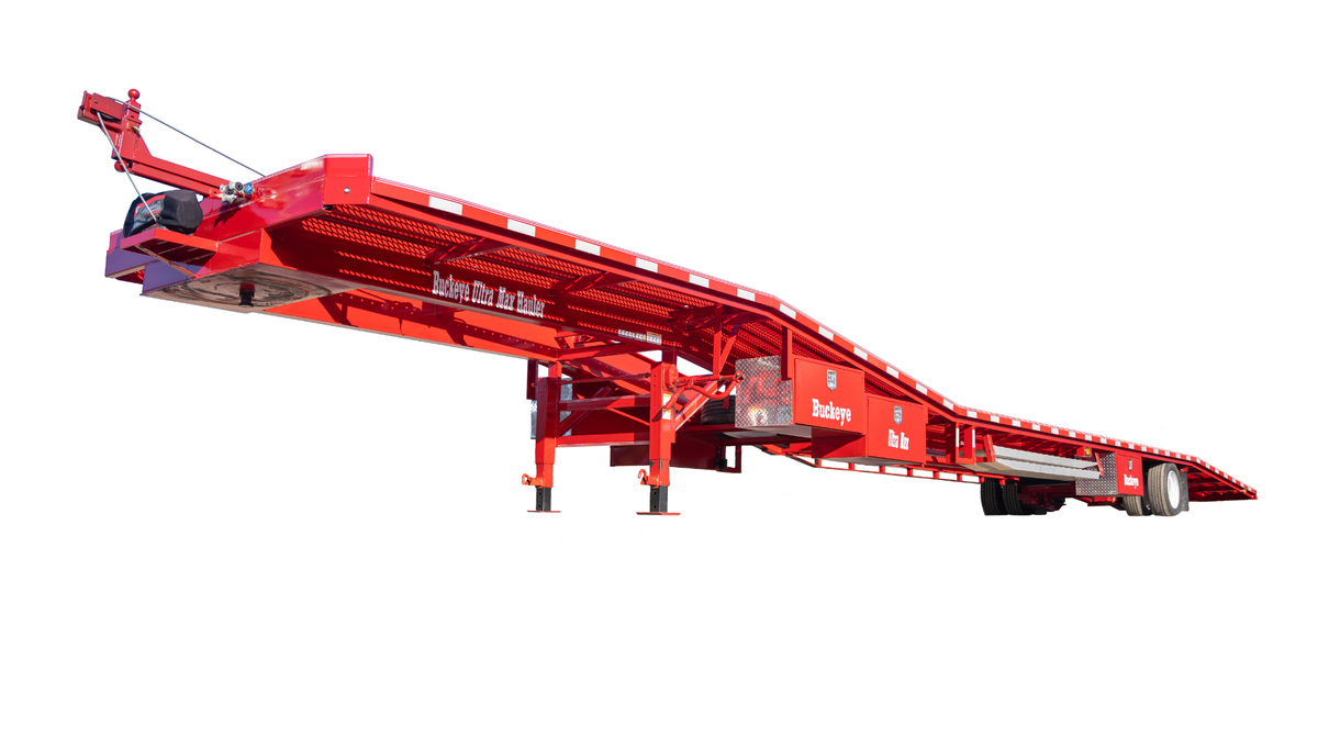 Buckeye Ultra Max 53' Air Ride Single Axle 4-Car Hauler