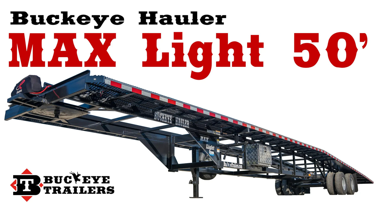 Buckeye Max Light 50' Low Profile 3-Car Hauler