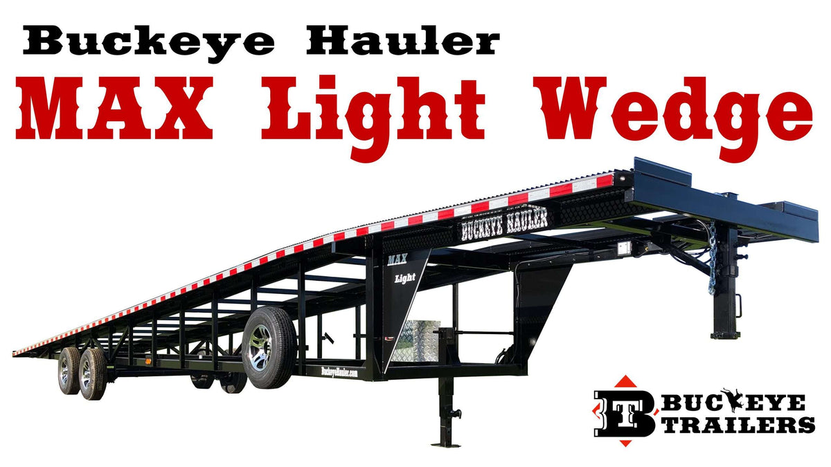 Buckeye Max Light 48' Wedge 3-Car Trailer