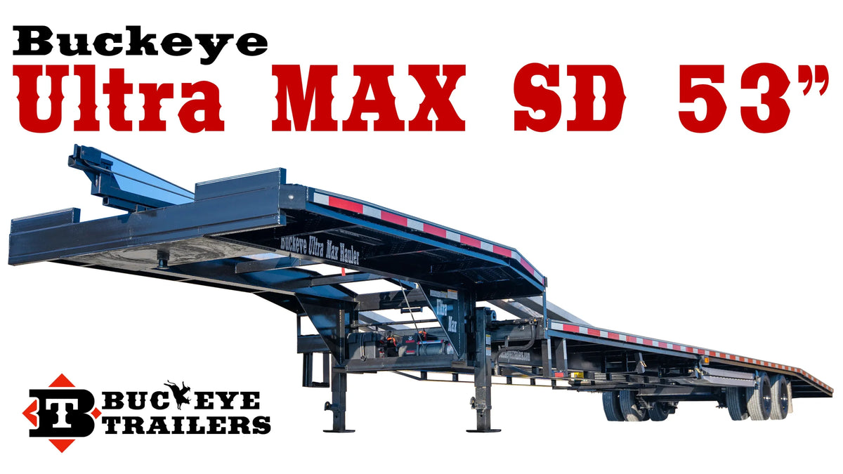 Buckeye Ultra Max SD 53' Step Deck Car/RV Hauler