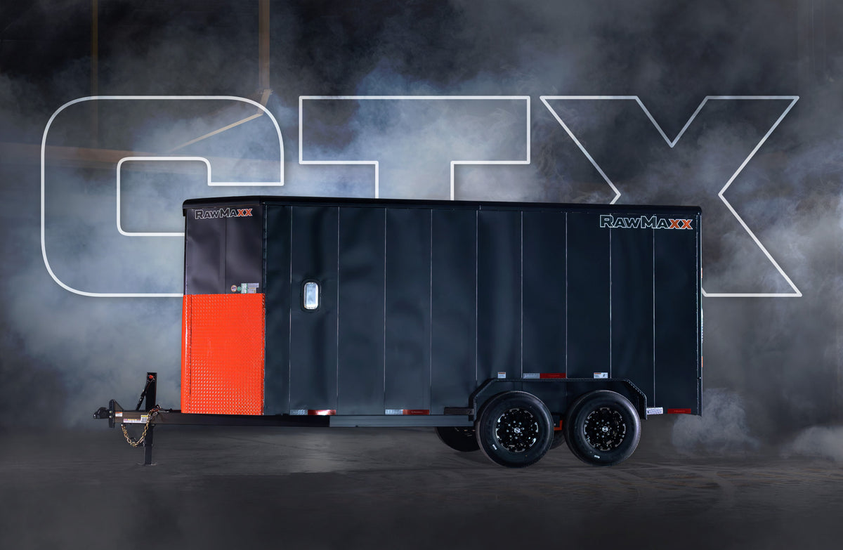 RawMaxx CTX Bumper Pull Cargo Trailer