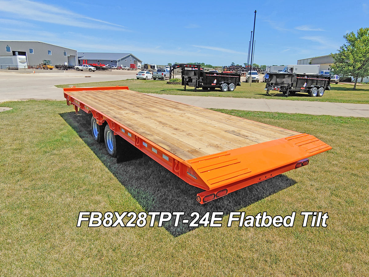 Behnke 24,000 lb. – 30,000 lb. Flatbed Tilts