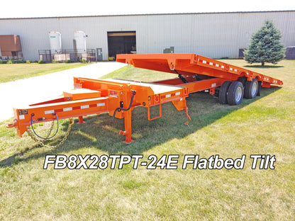 Behnke 24,000 lb. – 30,000 lb. Flatbed Tilts