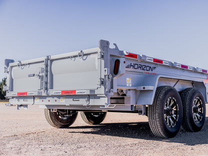Horizon EZ7 Bumper Pull Economy Dump Trailer