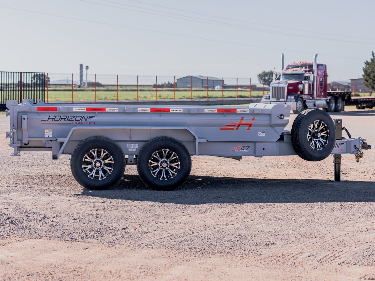 Horizon EZ7 Bumper Pull Economy Dump Trailer
