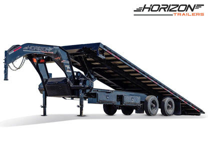 Horizon FHSSS Gooseneck Super Single Split Tilt Deckover Trailer