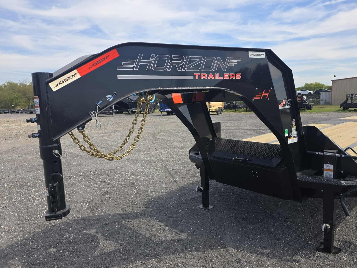 Horizon FYZ Gooseneck Hydraulic Dovetail Deckover Trailer