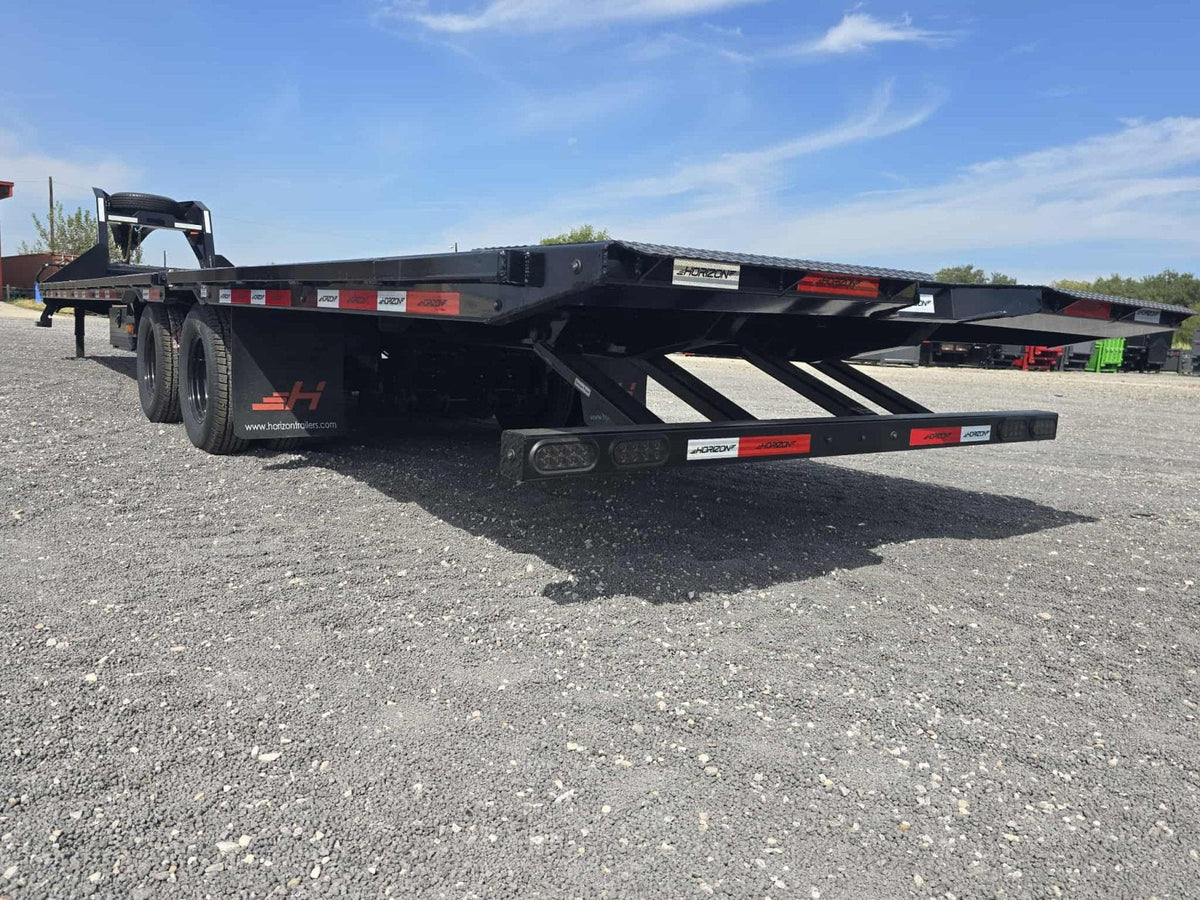 Horizon FYZ Gooseneck Hydraulic Dovetail Deckover Trailer