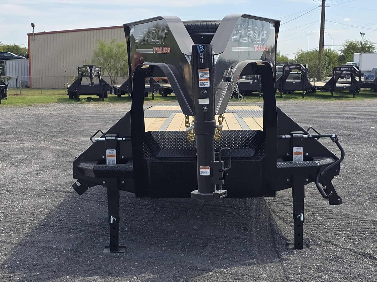 Horizon FYZ Gooseneck Hydraulic Dovetail Deckover Trailer