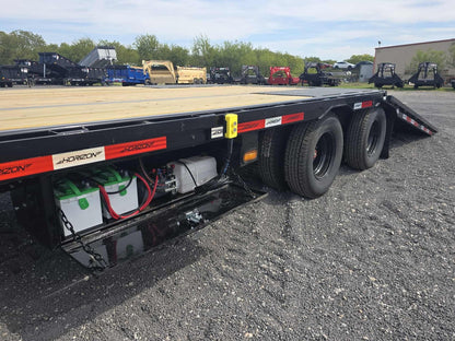 Horizon FYZ Gooseneck Hydraulic Dovetail Deckover Trailer