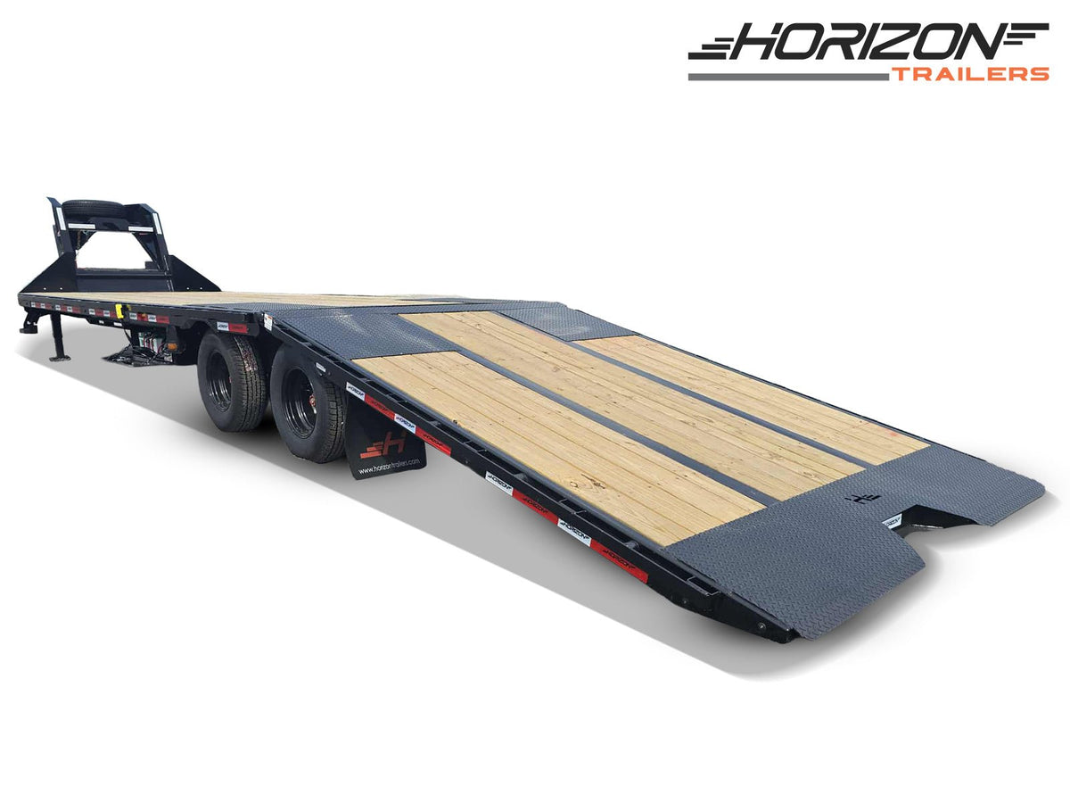 Horizon FYZ Gooseneck Hydraulic Dovetail Deckover Trailer