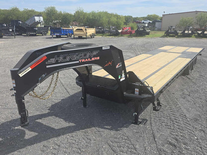 Horizon FYZ Gooseneck Hydraulic Dovetail Deckover Trailer