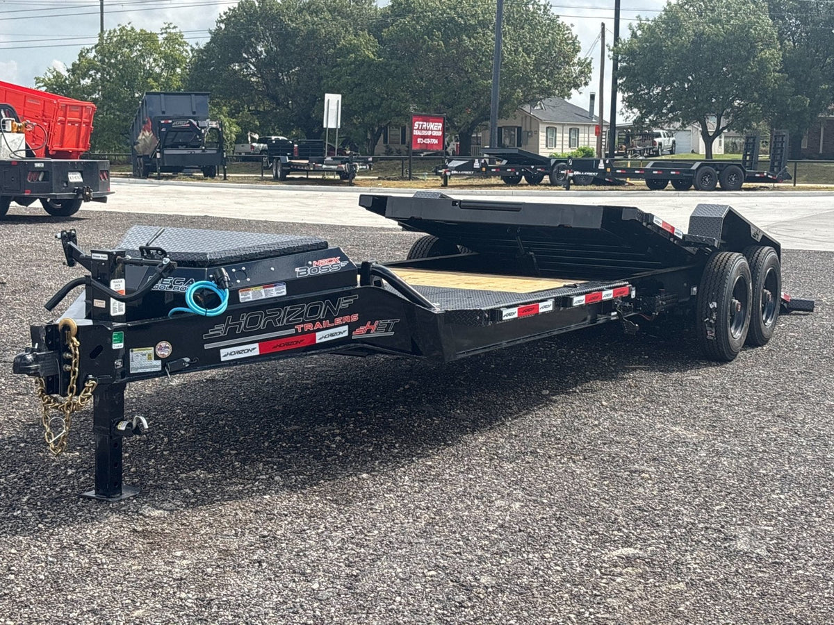 Horizon HET Bumper Pull Deckover Gravity Tilt Trailer
