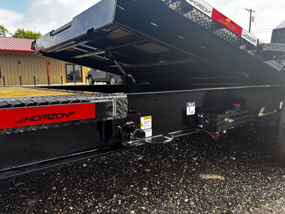 Horizon HET Bumper Pull Deckover Gravity Tilt Trailer