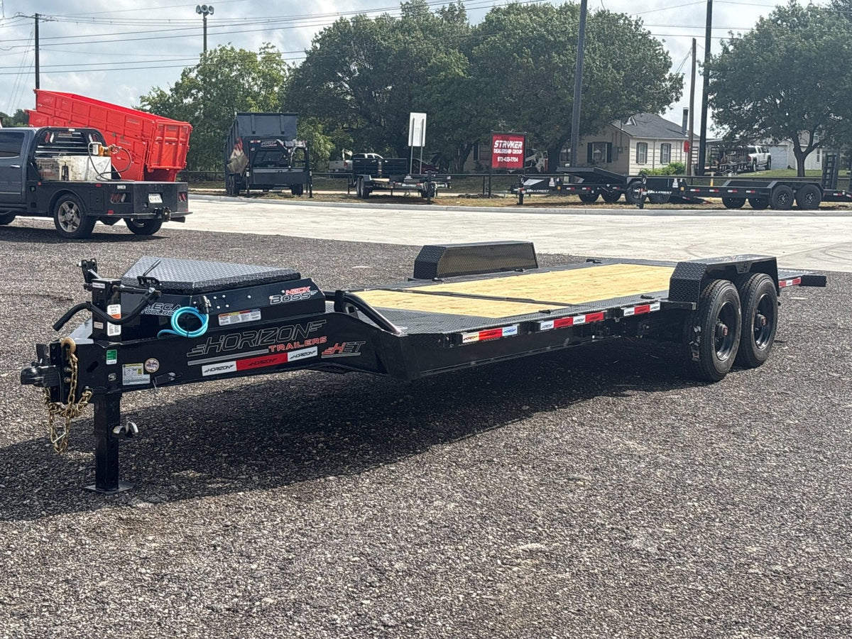Horizon HET Bumper Pull Deckover Gravity Tilt Trailer