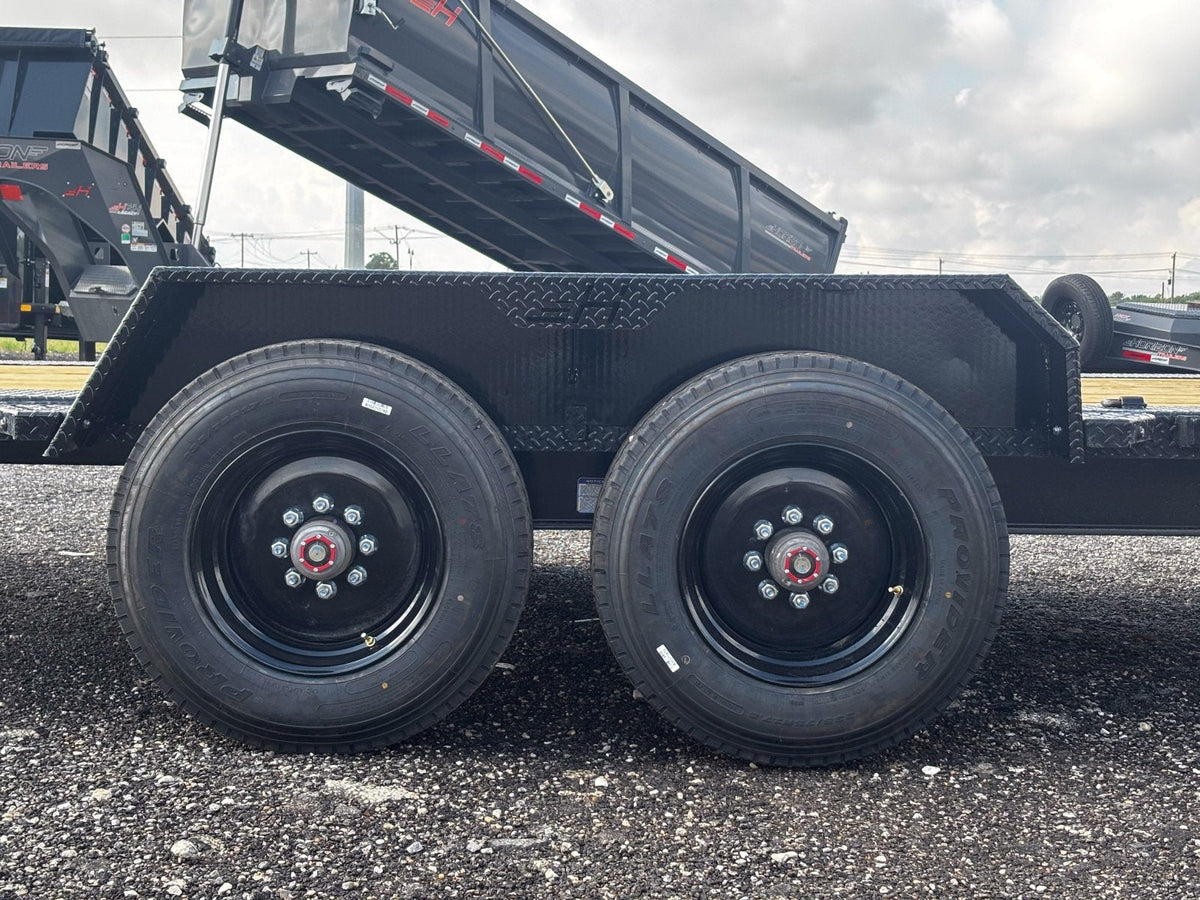 Horizon HET Bumper Pull Deckover Gravity Tilt Trailer