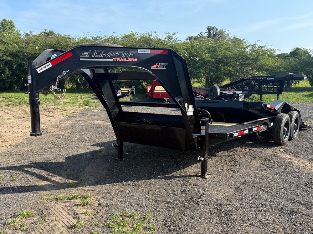 Horizon HET Gooseneck Deckover Gravity Tilt Trailer