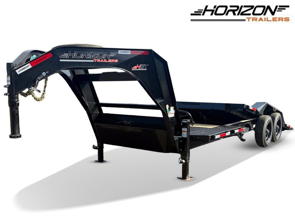 Horizon HET Gooseneck Deckover Gravity Tilt Trailer
