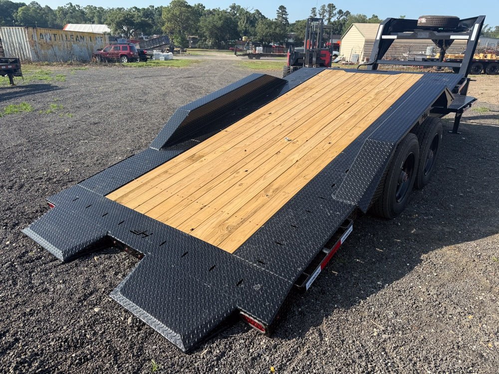 Horizon HET Gooseneck Deckover Gravity Tilt Trailer