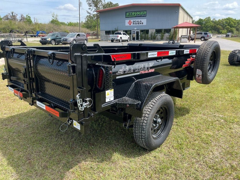 Horizon HZ5 Bumper Pull Dump Trailer