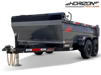Horizon HZ6 Bumper Pull Dump Trailer
