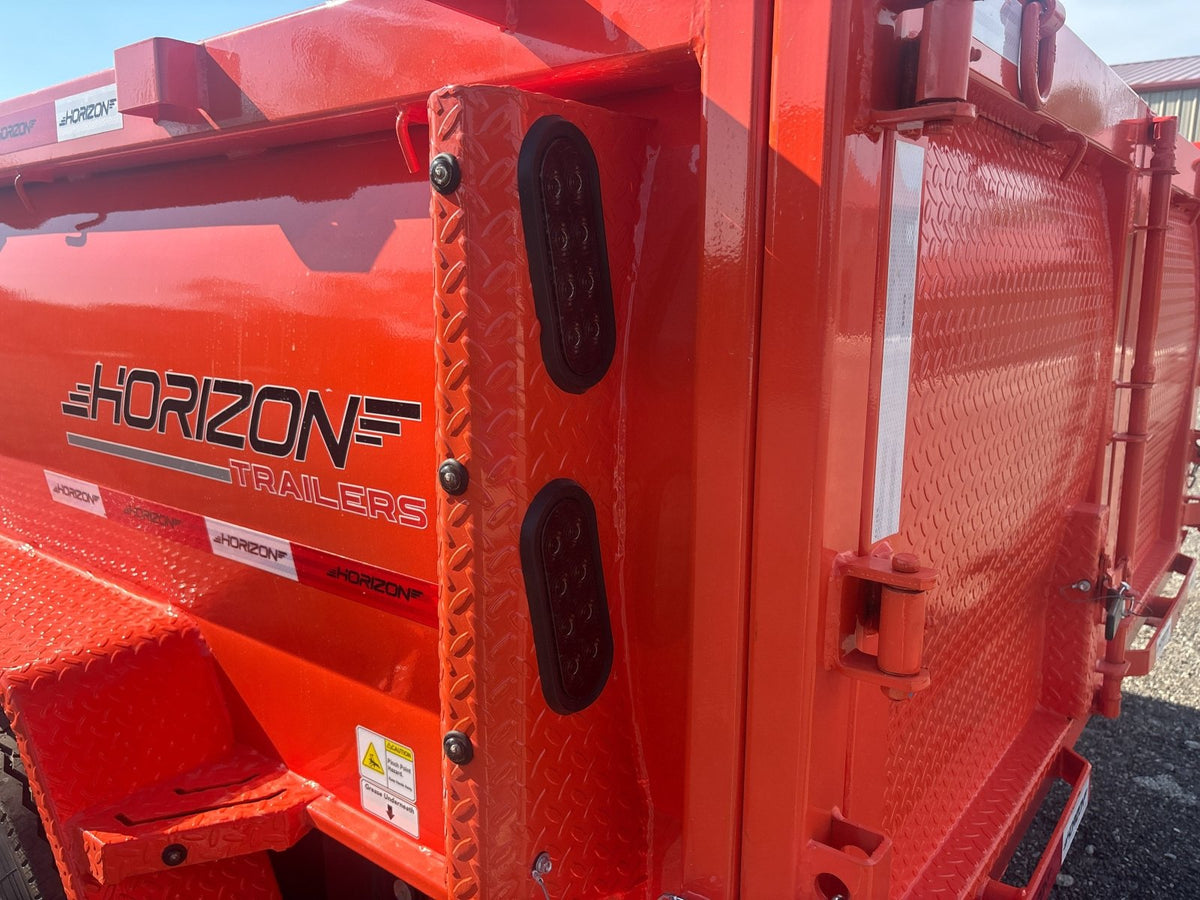 Horizon HZ7 Bumper Pull Dump Trailer