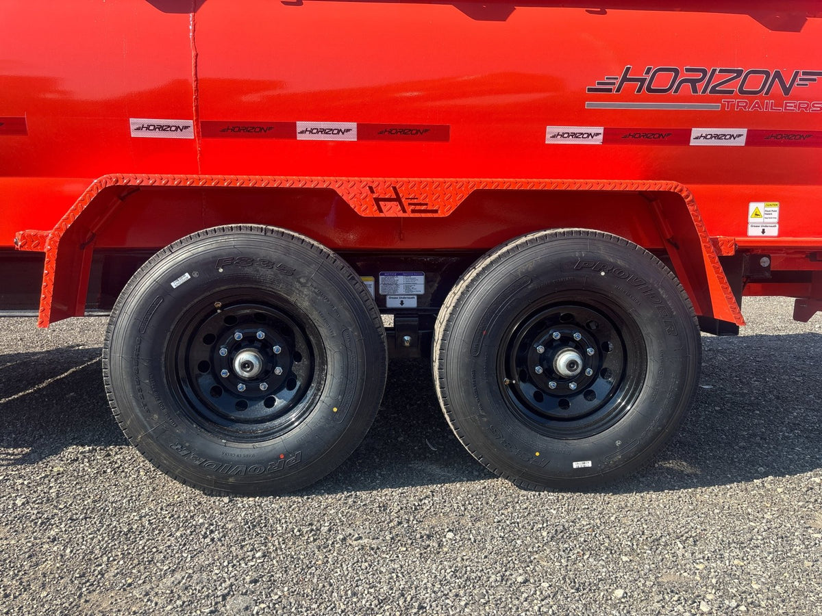 Horizon HZ7 Bumper Pull Dump Trailer