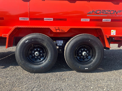 Horizon HZ7 Bumper Pull Dump Trailer