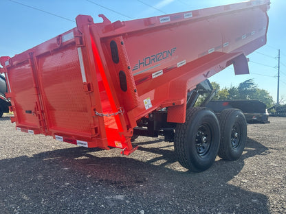 Horizon HZ7 Bumper Pull Dump Trailer