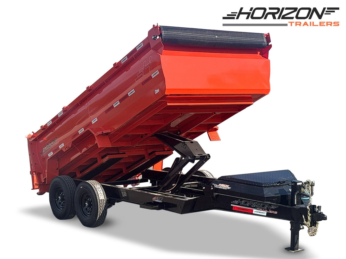 Horizon HZ7 Bumper Pull Dump Trailer