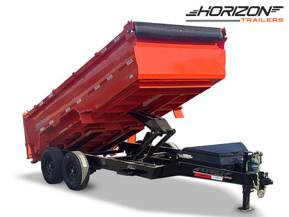 Horizon HZ7 Bumper Pull Dump Trailer