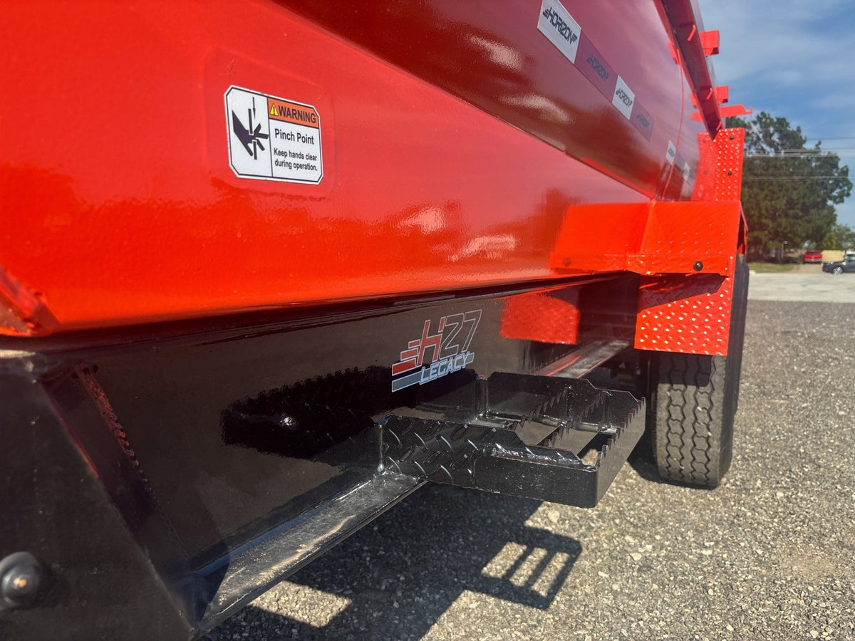 Horizon HZ7 Bumper Pull Dump Trailer